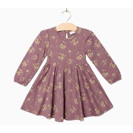 Twirl Dress in Orchid Blooms Print