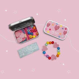 Cotton Twist Heart Bracelet Kit