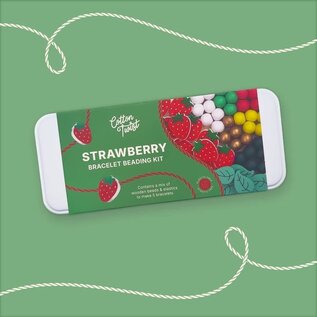 Cotton Twist Strawberry Bracelet Beading Kit