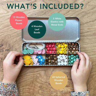 Cotton Twist Wildflower Bracelet Beading Kit