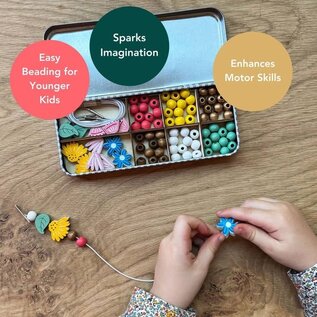 Cotton Twist Wildflower Bracelet Beading Kit