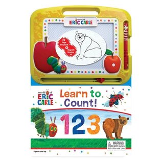 Learn to Count Book with Magnetic Drawing Pad - The World of Eric Carle