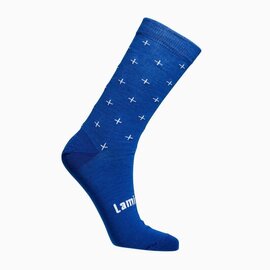Lamington Hampton Print Merino Wool Crew Socks