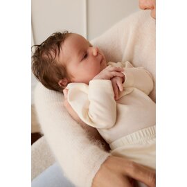 Jamie Kay Merino Long Sleeve Envelope Bodysuit by Jamie Kay