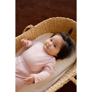 Jamie Kay Merino Long Sleeve Envelope Bodysuit by Jamie Kay