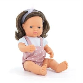 Brunette Doll by Miniland
