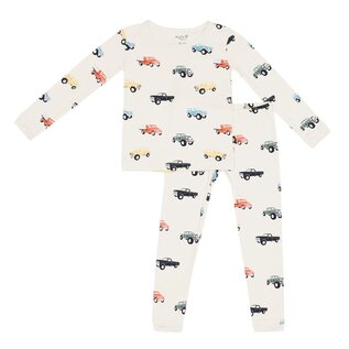 Kyte Baby Vintage Truck Print Bamboo 2 Piece PJs by Kyte