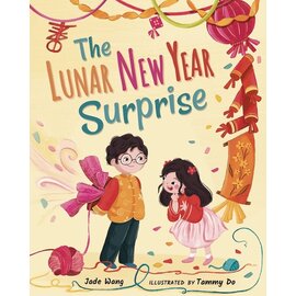 Book The Lunar New Year Surprise Hardcover Picture Book by Jade Wang