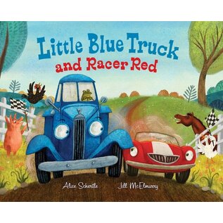 Book Little Blue Truck and Racer Red Hardcover Picture Book
