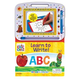 Learn to Write Book with Magnetic Drawing Pad - The World of Eric Carle