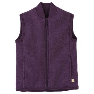 Disana Boiled Wool Zip Vest by Disana