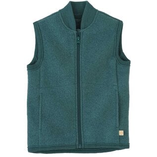 Disana Boiled Wool Zip Vest by Disana