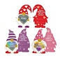 Sticker Gnome Valentines Pack of 28