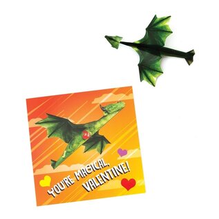 Flying Dragon Valentines Pack of 28