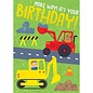 Construction Birthday Card
