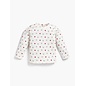 Organic Cotton Long Sleeve Top in Doodle Heart Print