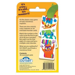 Crazy 8's Card Game (Ages 4+ Up)