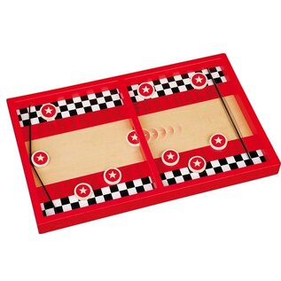 Fastrack Wooden Game of High Speed Disc Flinging