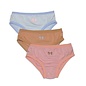 Silkberry Bamboo Girl's Underwear Bikini Briefs 3-Pack