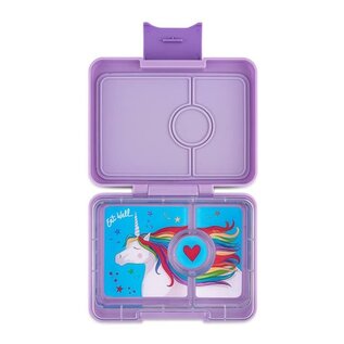 Yumbox Leak Proof Bento Box 3 Compartment Snack Size Yumbox