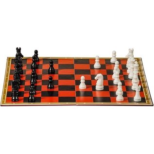 Schylling Chess & Checkers - 2 in 1 Game Set