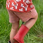 Little Green Radicals Organic Cotton Little Red Check By The Sea Shorts by Little Green Radicals