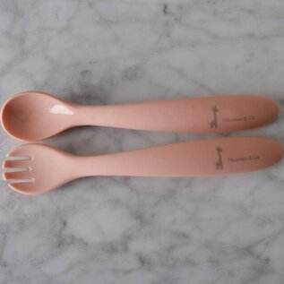 Silicone Spoon and Fork Set
