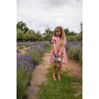 Jamie Kay Organic Cotton Frannie Dress - Swiss Pink