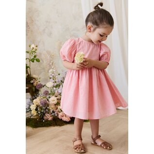 Jamie Kay Organic Cotton Frannie Dress - Swiss Pink