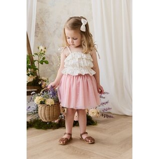 Jamie Kay Lottie Tutu Skirt - Petite Heart Carnation by Jamie Kay