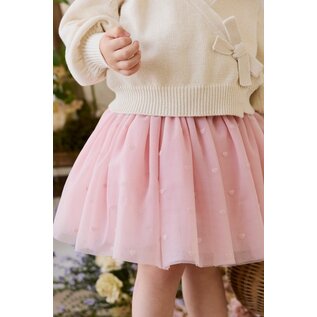 Jamie Kay Lottie Tutu Skirt - Petite Heart Carnation by Jamie Kay