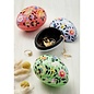 Kashmiri Bunny & Chick Hand Painted Egg Gift Box