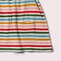 Little Green Radicals Organic Cotton Rainbow Stripe Pocket Play Days Dress by Little Green Radicals