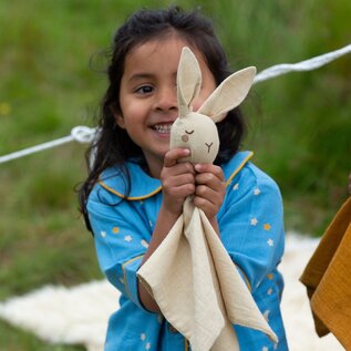 Little Green Radicals Organic Muslin Baby Lovey