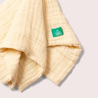 Little Green Radicals Organic Muslin Baby Lovey