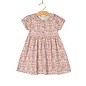 Peter Pan Frill Collar Puff Sleeve Dress in Spring Bouquet Print