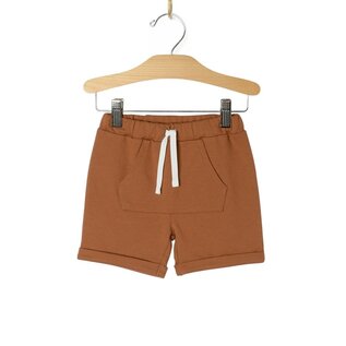 Kangaroo Pocket Cotton Short by City Mouse Studio