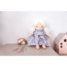 Mini Matilda Asleep/Awake 24cm - Liberty Blue