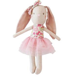 Baby Pearl Bunny Doll 26cm - Blush