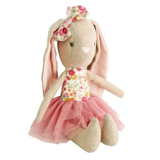 Baby Pearl Bunny Doll 26cm - Blush
