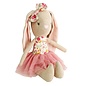 Baby Pearl Bunny Doll 26cm - Blush