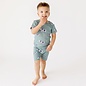 Parade Blue Dogs Print Organic Cotton Short PJ Set by Parade