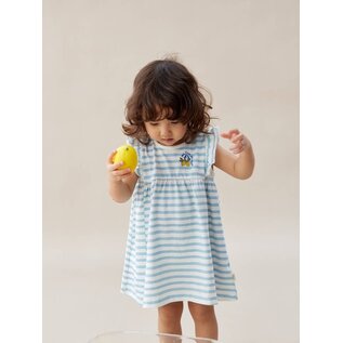 Norsu Organic Organic Ruffle Tank Dress-Light Blue