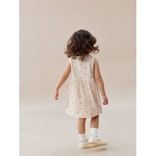 Norsu Organic Ruffle Tank Dress Bowties