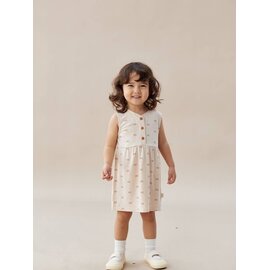 Norsu Organic Ruffle Tank Dress Bowties