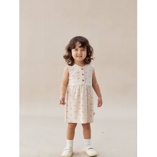 Norsu Organic Ruffle Tank Dress Bowties