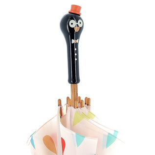 Vilac Penguin Rene Wooden Handle Umbrella (Made in France)