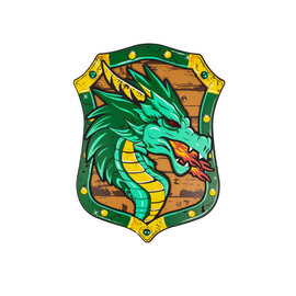 Great Pretenders Green Dragon Toy Shield