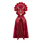 Great Pretenders Triceratops Hooded Cape Red Kids Size 4-5 Years