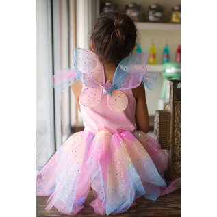 Great Pretenders Rainbow Fairy Dress & Wings Dress Up Costume
